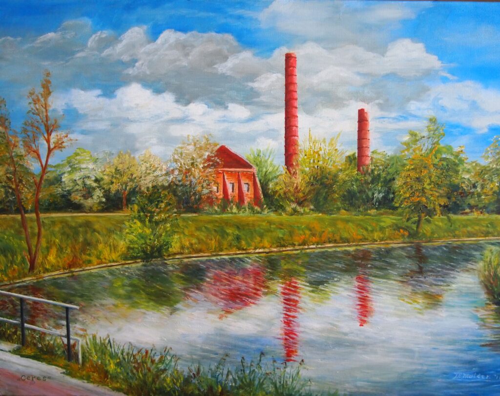 349 Ceres, vergane glorie olie op innen, 2011 (60x80)